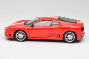 Ferrari 360 Challenge Stradale Piros Hot Wheels 1:18 C0407 Fém – 4. kép a 8-ből