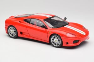 Ferrari 360 Challenge Stradale Piros Hot Wheels 1:18 C0407 Fém – 6. kép a 8-ből
