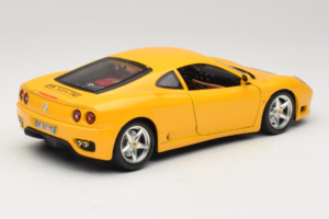 Ferrari 360 Modena 25 Jahre FMC Sárga Bburago 1:18 3358-Y1 Fém – 3. kép a 8-ből