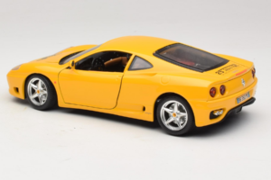 Ferrari 360 Modena 25 Jahre FMC Sárga Bburago 1:18 3358-Y1 Fém – 7. kép a 8-ből
