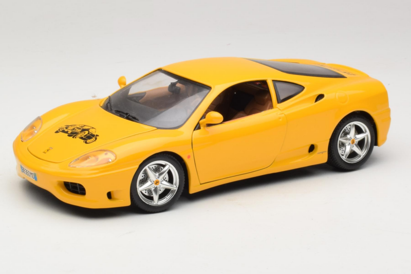 Ferrari 360 Modena 25 Jahre FMC Sárga Bburago 1:18 3358-Y1 Fém