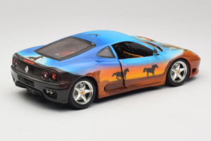 Ferrari 360 Modena Bracio Gotz Running Horses Livery Bburago 1:18 3358-B1 Fém – 3. kép a 8-ből
