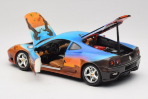 Ferrari 360 Modena Bracio Gotz Running Horses Livery Bburago 1:18 3358-B1 Fém – 5. kép a 8-ből