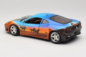 Ferrari 360 Modena Bracio Gotz Running Horses Livery Bburago 1:18 3358-B1 Fém – 7. kép a 8-ből