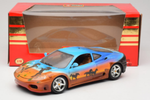 Ferrari 360 Modena Bracio Gotz Running Horses Livery Bburago 1:18 3358-B1 Fém – 8. kép a 8-ből