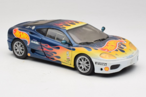 Ferrari 360 Modena Challenge #5 Hot Wheels Purple Fire Livery 1999 Bburago 1:18 29619 Fém – 6. kép a 8-ből