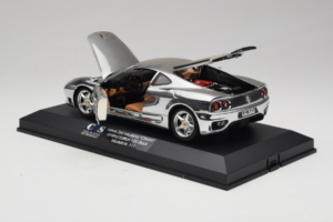 Ferrari 360 Modena Chrome Silver Limitált Kiadás Exclusive Cars 1:18 EC004 Fém – 5. kép a 9-ből