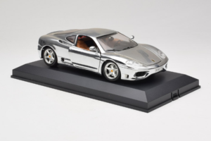 Ferrari 360 Modena Chrome Silver Limitált Kiadás Exclusive Cars 1:18 EC004 Fém – 6. kép a 9-ből