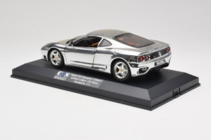 Ferrari 360 Modena Chrome Silver Limitált Kiadás Exclusive Cars 1:18 EC004 Fém – 7. kép a 9-ből