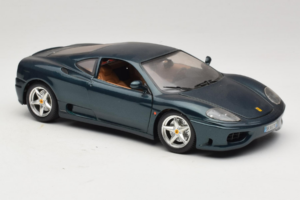 Ferrari 360 Modena Sötétzöld Metál Bburago 1:18 3358-G2 Fém – 5. kép a 7-ből