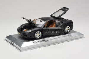 Ferrari 360 Modena Efecmetal Fekete Matt Limitált Kiadás Exclusive Cars 1:18 EC003 Fém – 3. kép a 8-ből