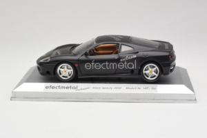 Ferrari 360 Modena Efecmetal Fekete Matt Limitált Kiadás Exclusive Cars 1:18 EC003 Fém