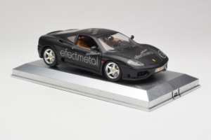 Ferrari 360 Modena Efecmetal Fekete Matt Limitált Kiadás Exclusive Cars 1:18 EC003 Fém – 6. kép a 8-ből