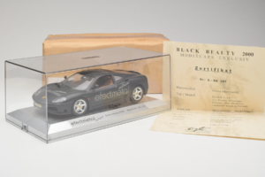 Ferrari 360 Modena Efecmetal Fekete Matt Limitált Kiadás Exclusive Cars 1:18 EC003 Fém – 8. kép a 8-ből