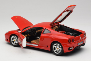 Ferrari 360 Modena Energizer Piros Bburago 1:18 3358-P3 Fém – 5. kép a 8-ből