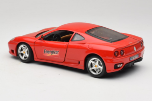 Ferrari 360 Modena Energizer Piros Bburago 1:18 3358-P3 Fém – 7. kép a 8-ből