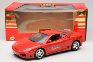 Ferrari 360 Modena Energizer Piros Bburago 1:18 3358-P3 Fém – 8. kép a 8-ből