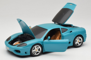 Ferrari 360 Modena Migros Limitált Kiadás 333 db Kék Bburago 1:18 3358-G1 Fém – 2. kép a 8-ből