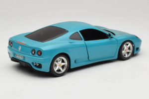 Ferrari 360 Modena Migros Limitált Kiadás 333 db Kék Bburago 1:18 3358-G1 Fém – 3. kép a 8-ből