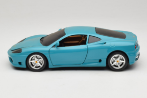 Ferrari 360 Modena Migros Limitált Kiadás 333 db Kék Bburago 1:18 3358-G1 Fém – 4. kép a 8-ből