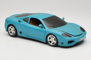 Ferrari 360 Modena Migros Limitált Kiadás 333 db Kék Bburago 1:18 3358-G1 Fém – 6. kép a 8-ből