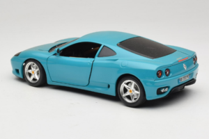 Ferrari 360 Modena Migros Limitált Kiadás 333 db Kék Bburago 1:18 3358-G1 Fém – 7. kép a 8-ből