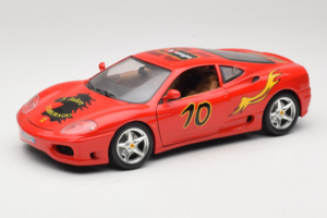 Ferrari 360 Modena #10 5 Jahre IG Bburago Piros Bburago 1:18 3358-P2 Fém