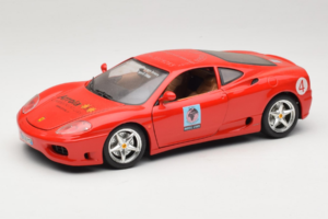 Ferrari 360 Modena Bevro International #4 Limitált Kiadás 111 db Piros Bburago 1:18 3358-P1 Fém