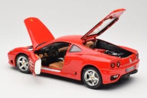 Ferrari 360 Modena Piros Bburago 1:18 3358 Fém – 5. kép a 8-ből