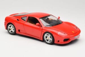 Ferrari 360 Modena Piros Bburago 1:18 3358 Fém – 6. kép a 8-ből