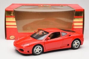 Ferrari 360 Modena Piros Bburago 1:18 3358 Fém – 8. kép a 8-ből