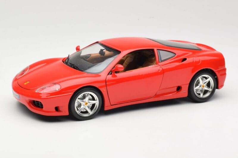Ferrari 360 Modena Piros Bburago 1:18 3358 Fém