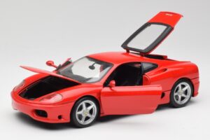 Ferrari 360 Modena Piros Hot Wheels 1:18 25736 Fém – 2. kép a 8-ből