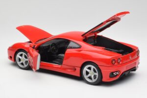 Ferrari 360 Modena Piros Hot Wheels 1:18 25736 Fém – 5. kép a 8-ből