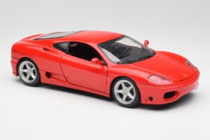 Ferrari 360 Modena Piros Hot Wheels 1:18 25736 Fém – 6. kép a 8-ből