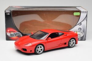 Ferrari 360 Modena Piros Hot Wheels 1:18 25736 Fém – 8. kép a 8-ből