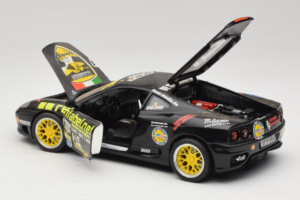 Ferrari 360 Modena Rentabel #314 Gagliardi Fekete Bburago 1:18 3378-B1 Fém – 5. kép a 8-ből