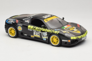 Ferrari 360 Modena Rentabel #314 Gagliardi Fekete Bburago 1:18 3378-B1 Fém – 6. kép a 8-ből