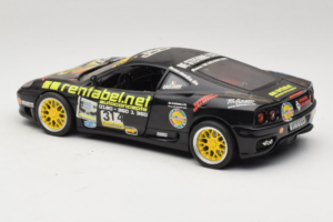 Ferrari 360 Modena Rentabel #314 Gagliardi Fekete Bburago 1:18 3378-B1 Fém – 7. kép a 8-ből