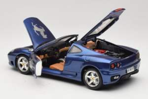 Ferrari 360 Modena Targa Limitált Kiadás 333 db Lila Metál Bburago 1:18 3348-F1 Fém – 5. kép a 8-ből