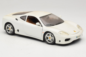 Ferrari 360 Modena Fehér Bburago 1:18 3368-W1 Fém – 6. kép a 8-ből