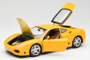 Ferrari 360 Modena Sárga Bburago 1:18 3368 Fém – 2. kép a 8-ből