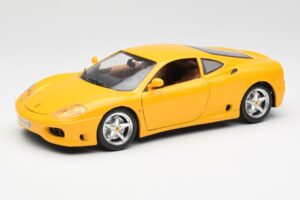 Ferrari 360 Modena Sárga Bburago 1:18 3368 Fém