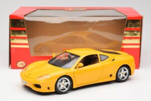 Ferrari 360 Modena Sárga Bburago 1:18 3368 Fém – 8. kép a 8-ből