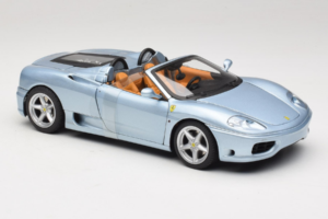 Ferrari 360 Spider Kék The Italian Job Hot Wheels 1:18 P9905 Fém – 4. kép a 6-ből