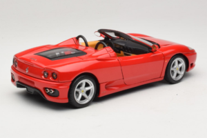 Ferrari 360 Spider Piros Hot Wheels 1:18 27774-M1 Fém – 3. kép a 8-ből