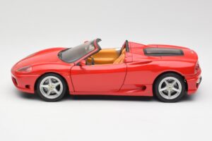 Ferrari 360 Spider Piros Hot Wheels 1:18 FER129 Fém – 4. kép a 8-ből