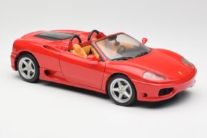 Ferrari 360 Spider Piros Hot Wheels 1:18 FER129 Fém – 6. kép a 8-ből