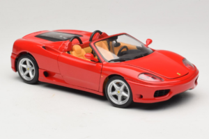 Ferrari 360 Spider Piros Hot Wheels 1:18 27774-M1 Fém – 6. kép a 8-ből