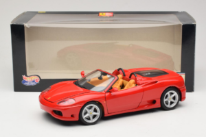 Ferrari 360 Spider Piros Hot Wheels 1:18 27774-M1 Fém – 8. kép a 8-ből